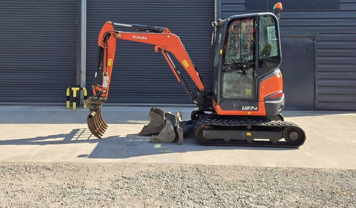 Mini pelle KUBOTA U27 - 4 - 2,7 Tonnes - 2022