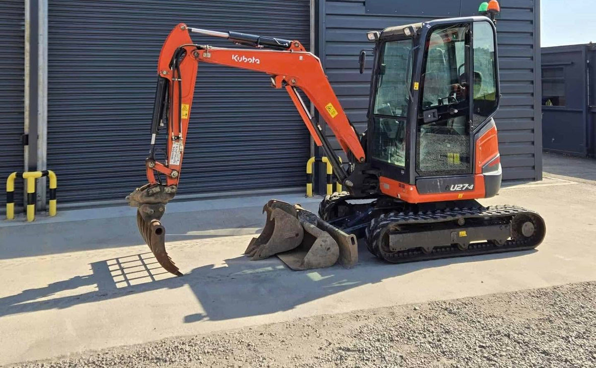 Mini pelle KUBOTA U27 - 4 - 2,7 Tonnes - 2022