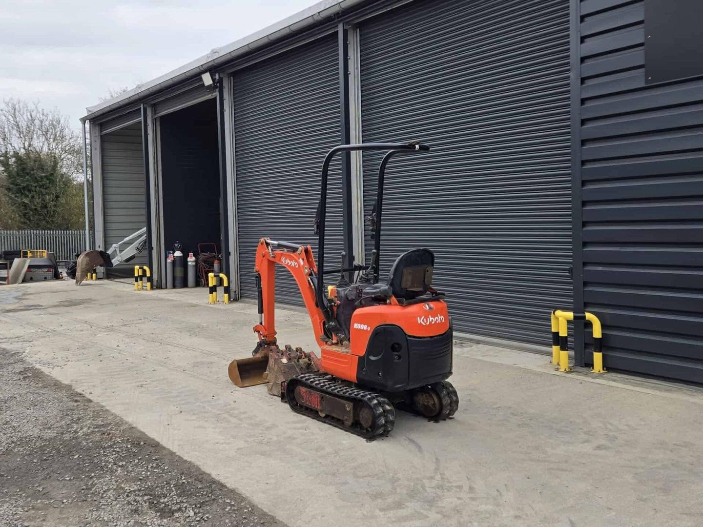 Micro pelle KUBOTA K008-3 - 0,8 Tonne - 2016