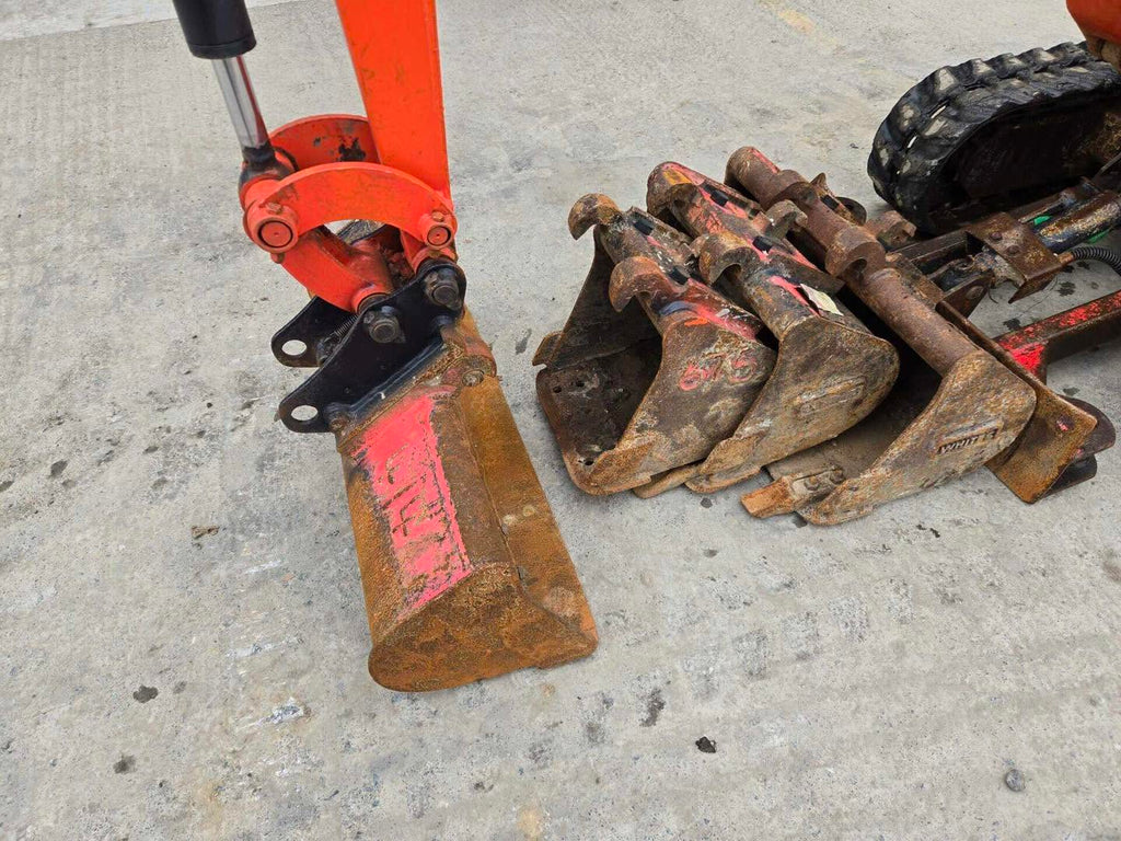 Micro pelle KUBOTA K008-3 - 0,8 Tonne - 2016
