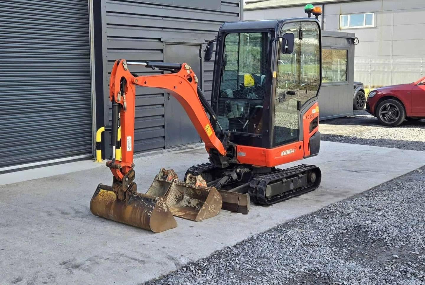 Mini pelle KUBOTA KX016-4 - 1,6 Tonne - 2018