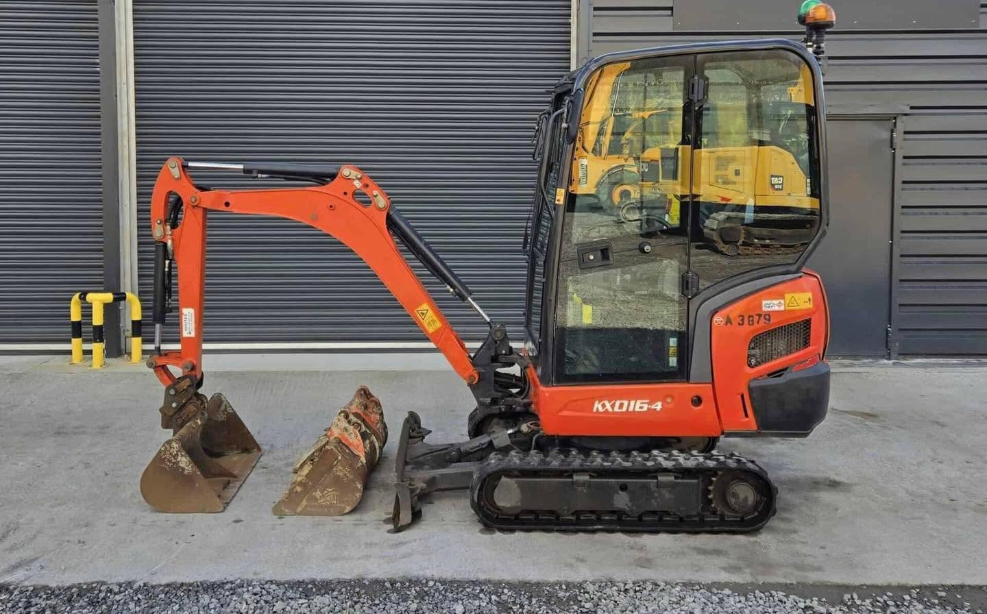 Mini pelle KUBOTA KX016-4 - 1,6 Tonne - 2018