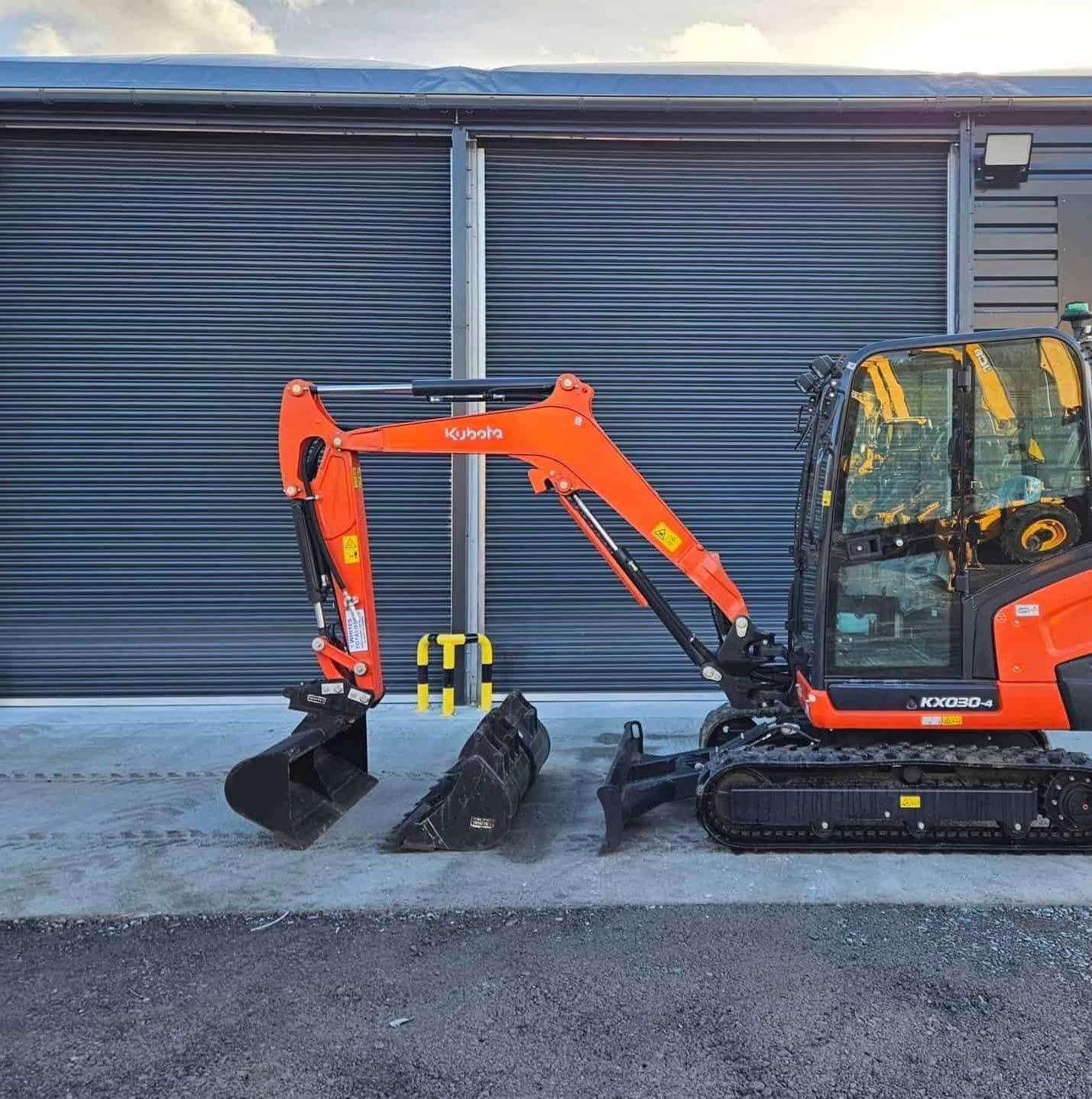 Mini pelle KUBOTA KX030-4 - 3 Tonnes - 2022