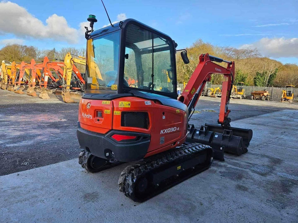 Mini pelle KUBOTA KX030-4 - 3 Tonnes - 2022