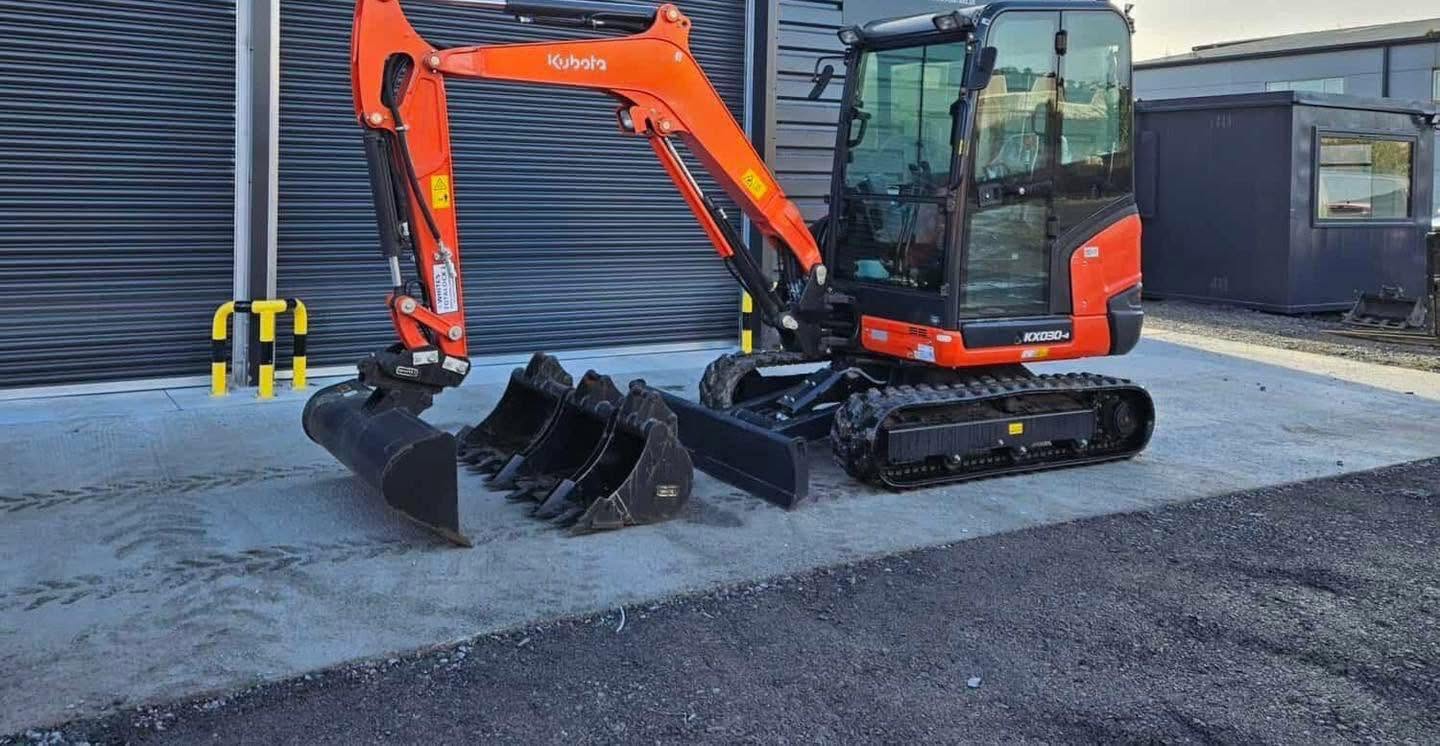 Mini pelle KUBOTA KX030-4 - 3 Tonnes - 2022