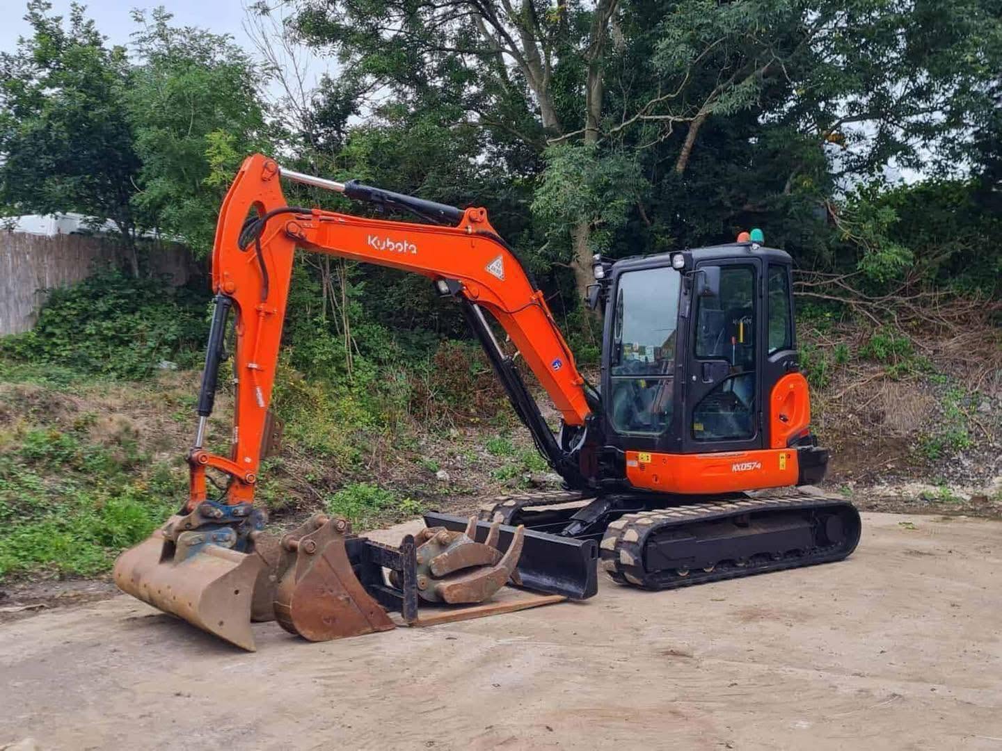 Pelle KUBOTA KX057-4 - 6 Tonnes - 2017
