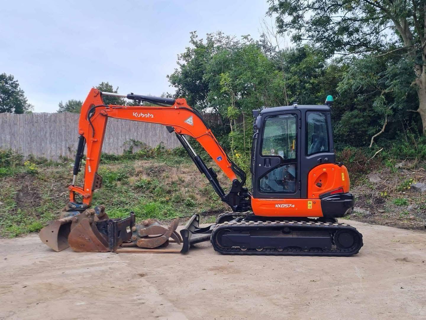 Pelle KUBOTA KX057-4 - 6 Tonnes - 2017