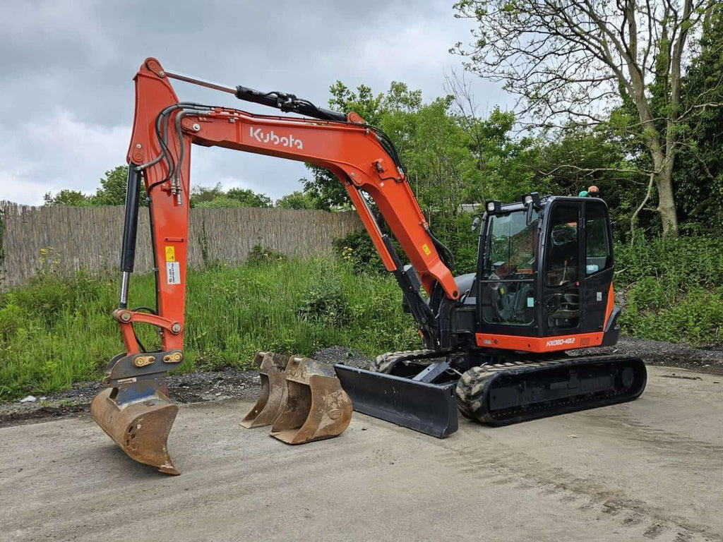 Pelle KUBOTA KX080-4A2 - 8,5 Tonnes - 2022
