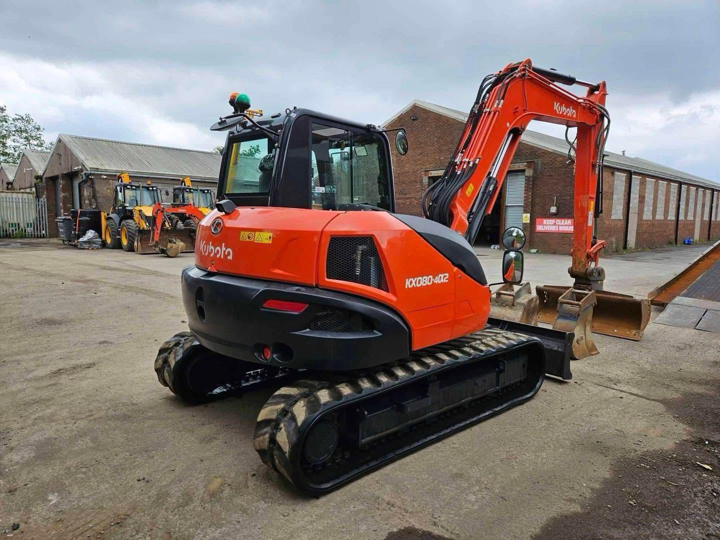 Pelle KUBOTA KX080-4A2 - 8,5 Tonnes - 2022