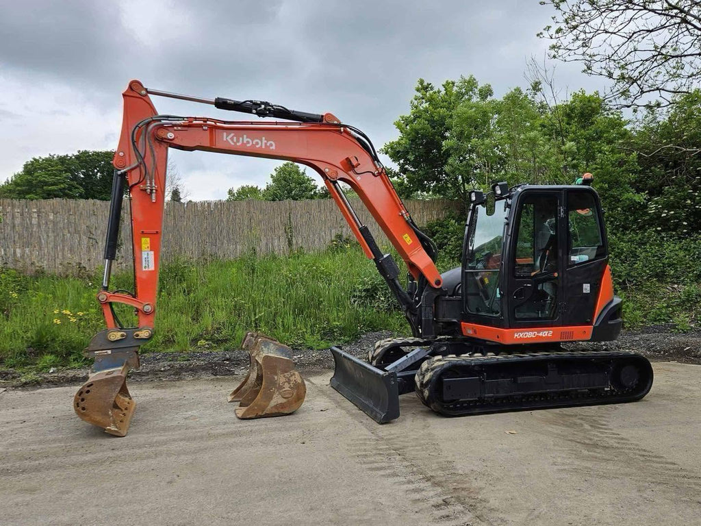 Pelle KUBOTA KX080-4A2 - 8,5 Tonnes - 2022