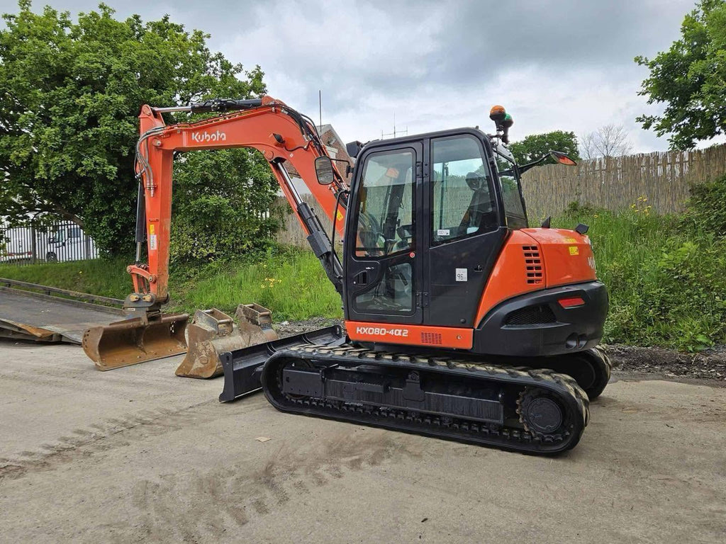 Pelle KUBOTA KX080-4A2 - 8,5 Tonnes - 2022