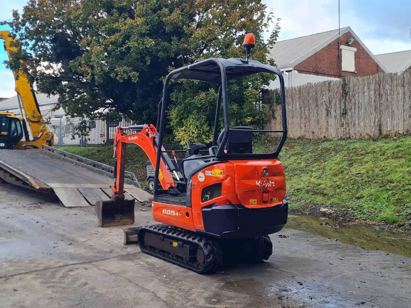 Mini pelle KUBOTA KX015-4 - 1,5 Tonne - 2016