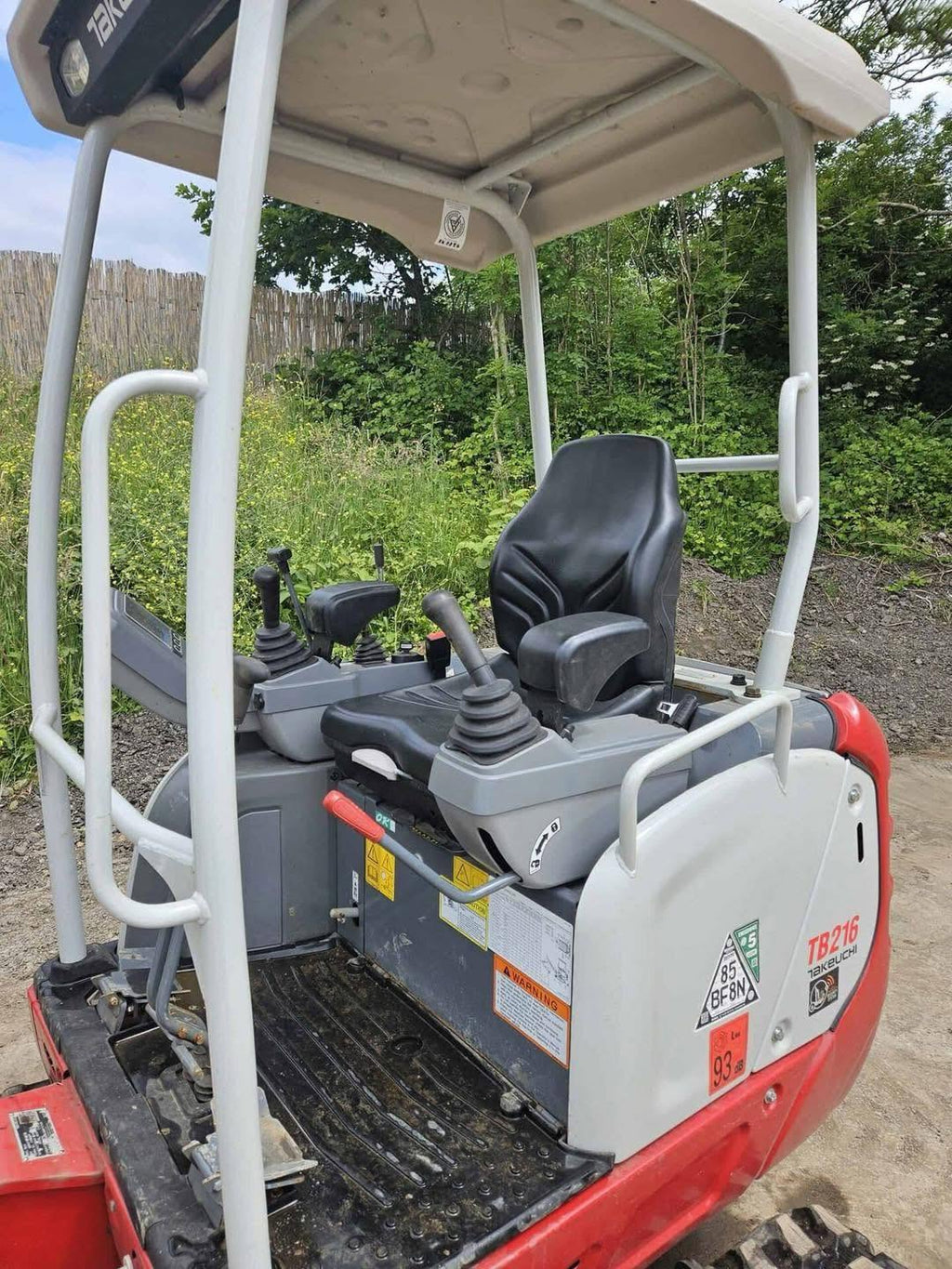 Mini pelle TAKEUCHI TB216 - 1,7 Tonne - 2022