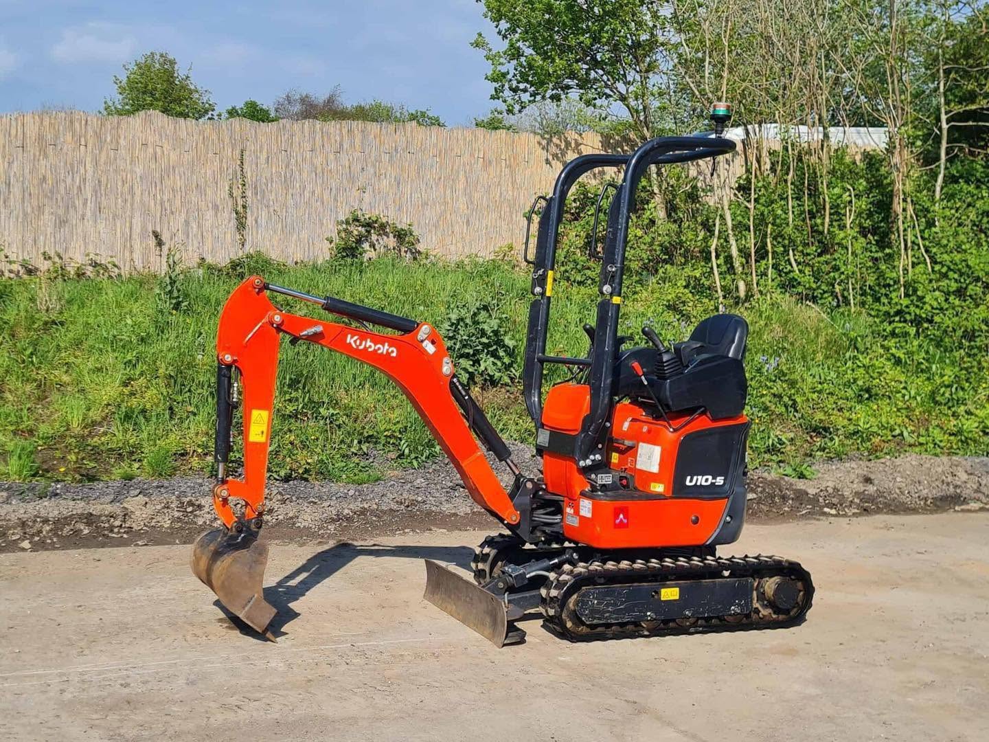 Micro Pelle KUBOTA U10-5 - 1,2 Tonne - 2022