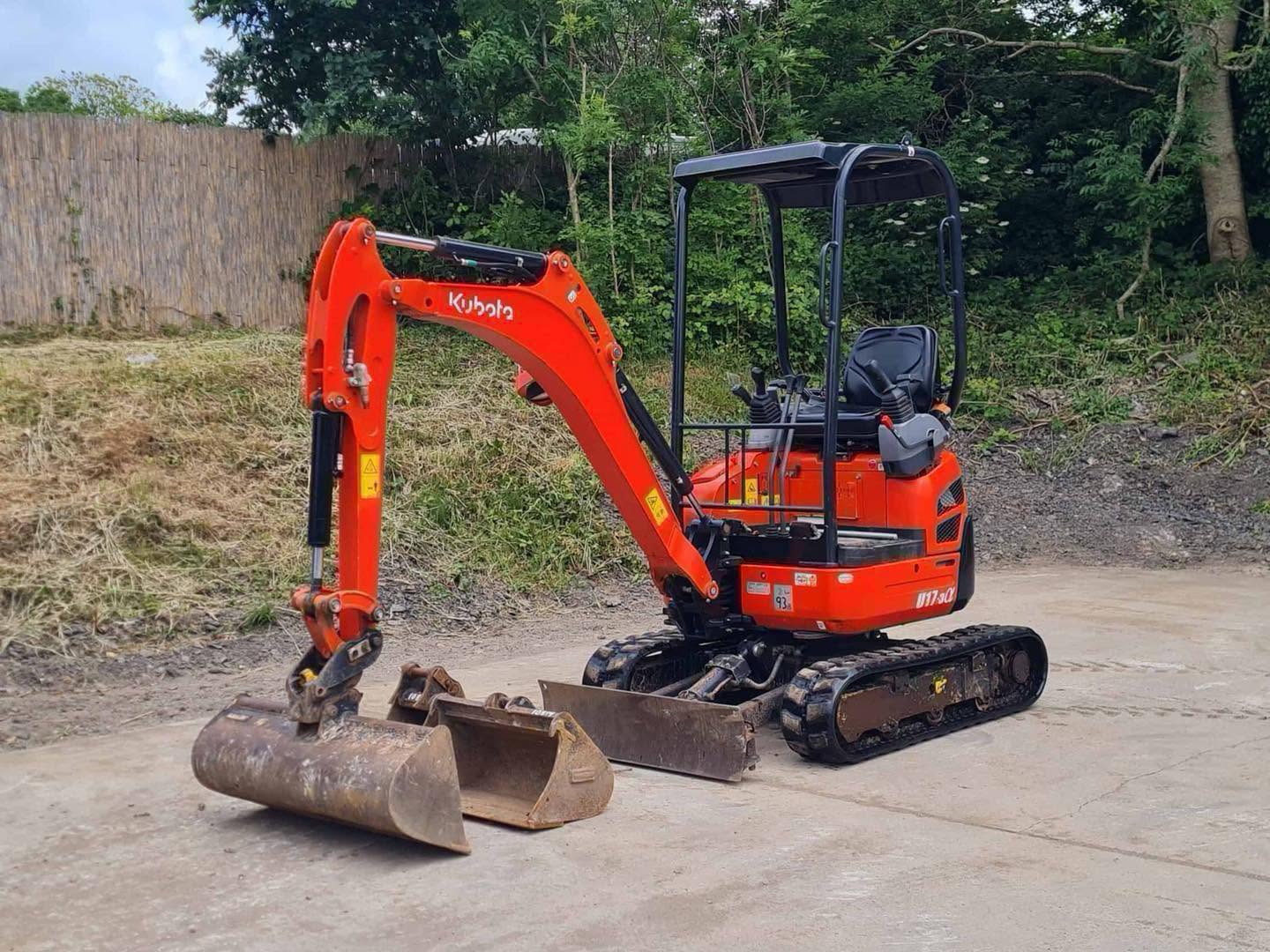 Mini pelle KUBOTA U17-3 - 1,7 Tonne - 2022