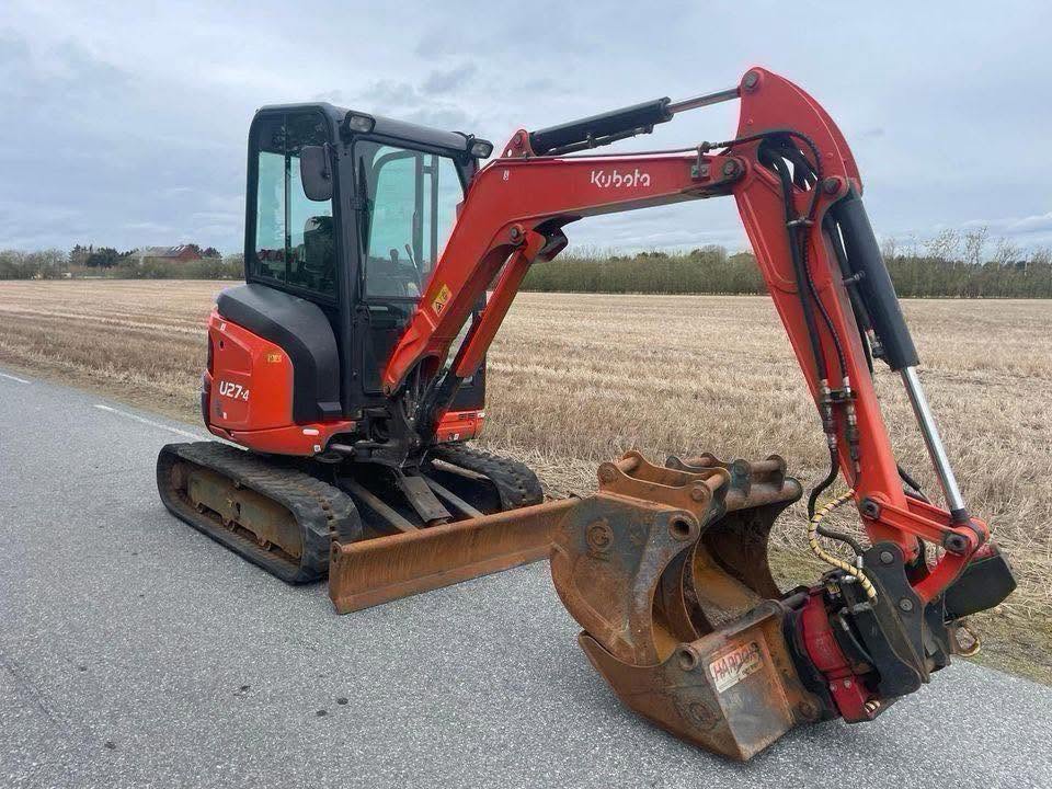 Mini pelle KUBOTA U27-4 - 2,7 Tonnes - 2018