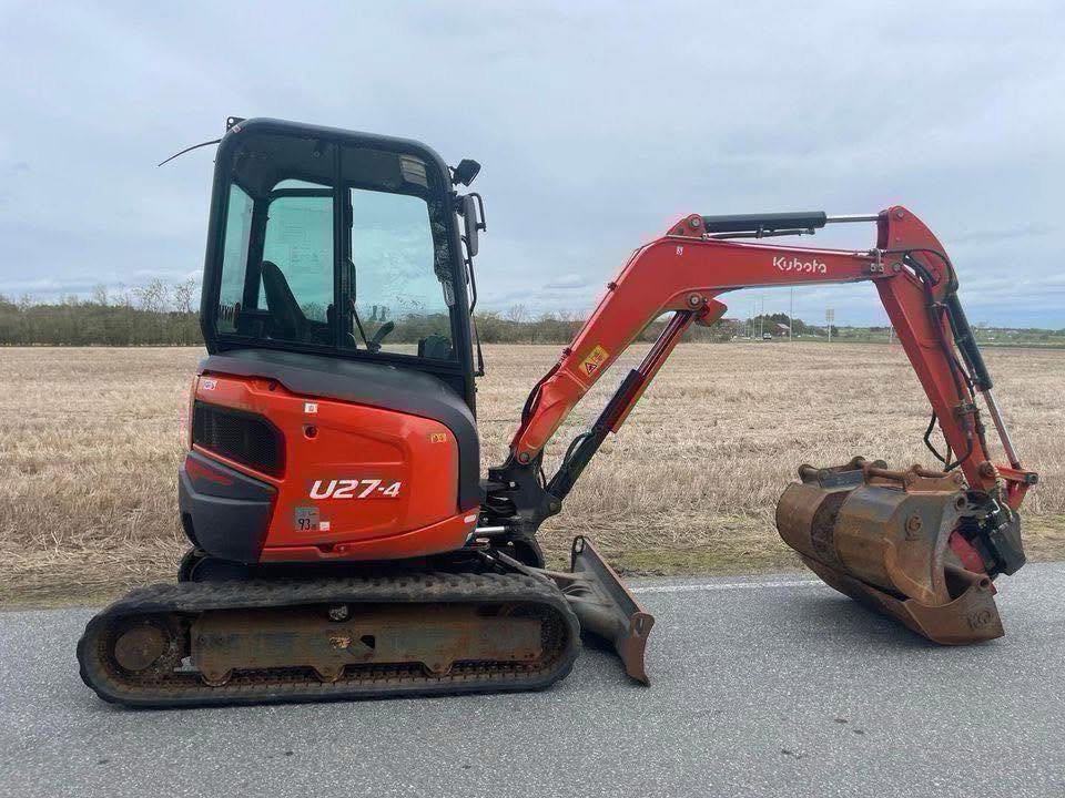 Mini pelle KUBOTA U27-4 - 2,7 Tonnes - 2018