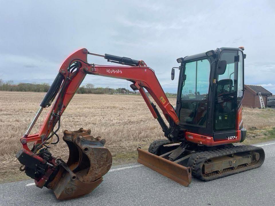 Mini pelle KUBOTA U27-4 - 2,7 Tonnes - 2018