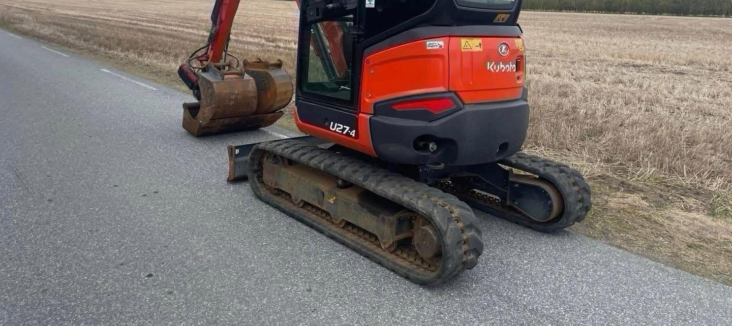 Mini pelle KUBOTA U27-4 - 2,7 Tonnes - 2018