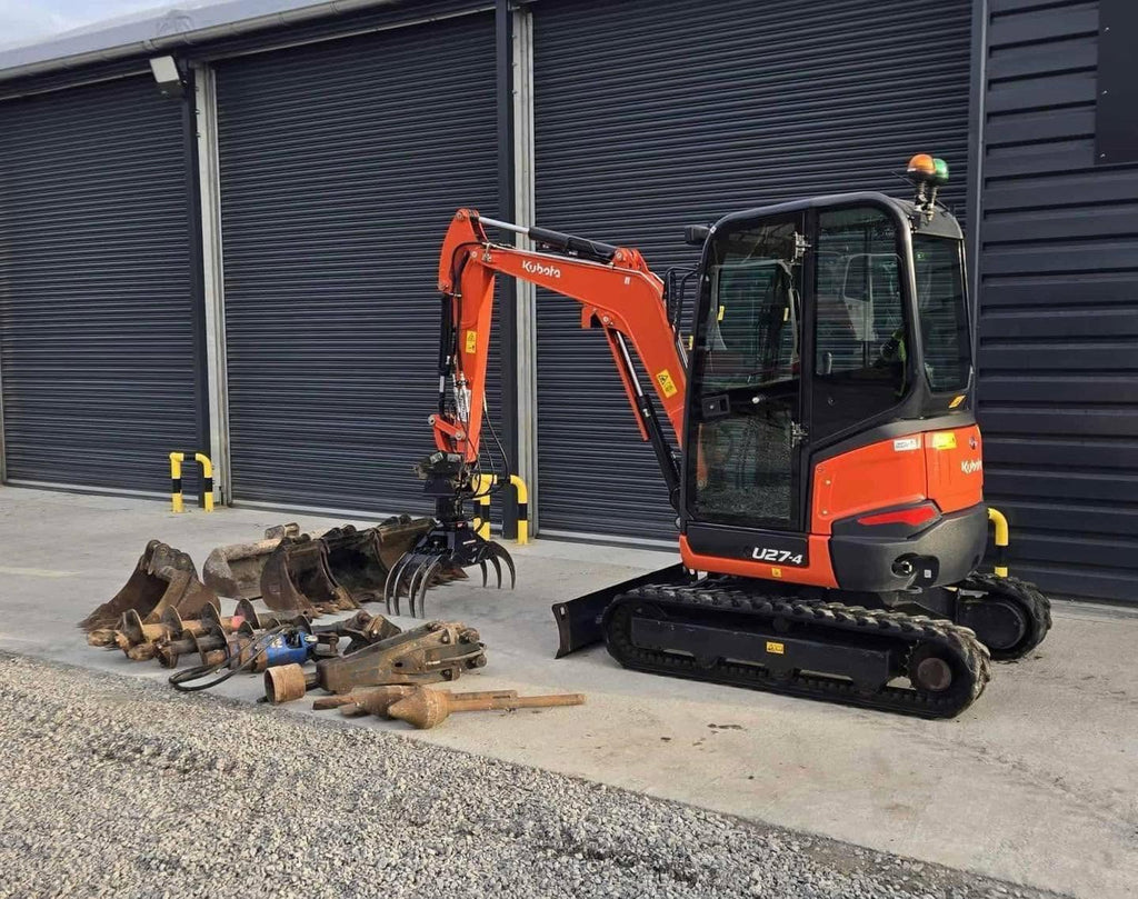 Mini pelle KUBOTA U27-4 - 2,7 Tonnes - 2022
