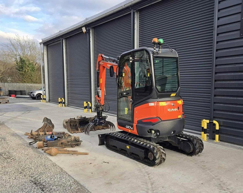 Mini pelle KUBOTA U27-4 - 2,7 Tonnes - 2022