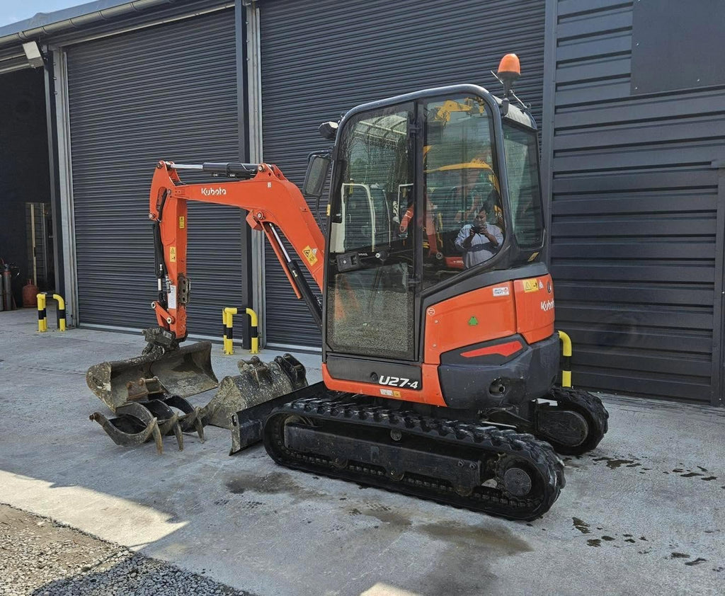 Mini pelle KUBOTA U27-4 - 2,7 Tonnes - 2018