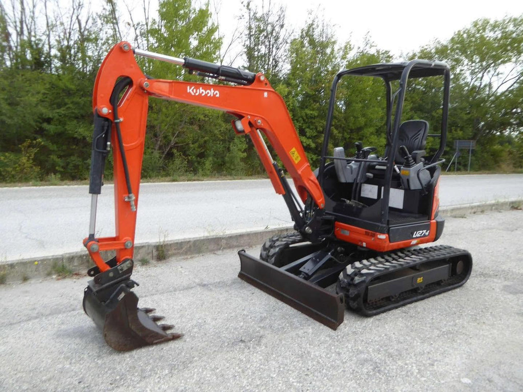 Mini pelle KUBOTA U27-4 - 2,7 Tonnes - 2016