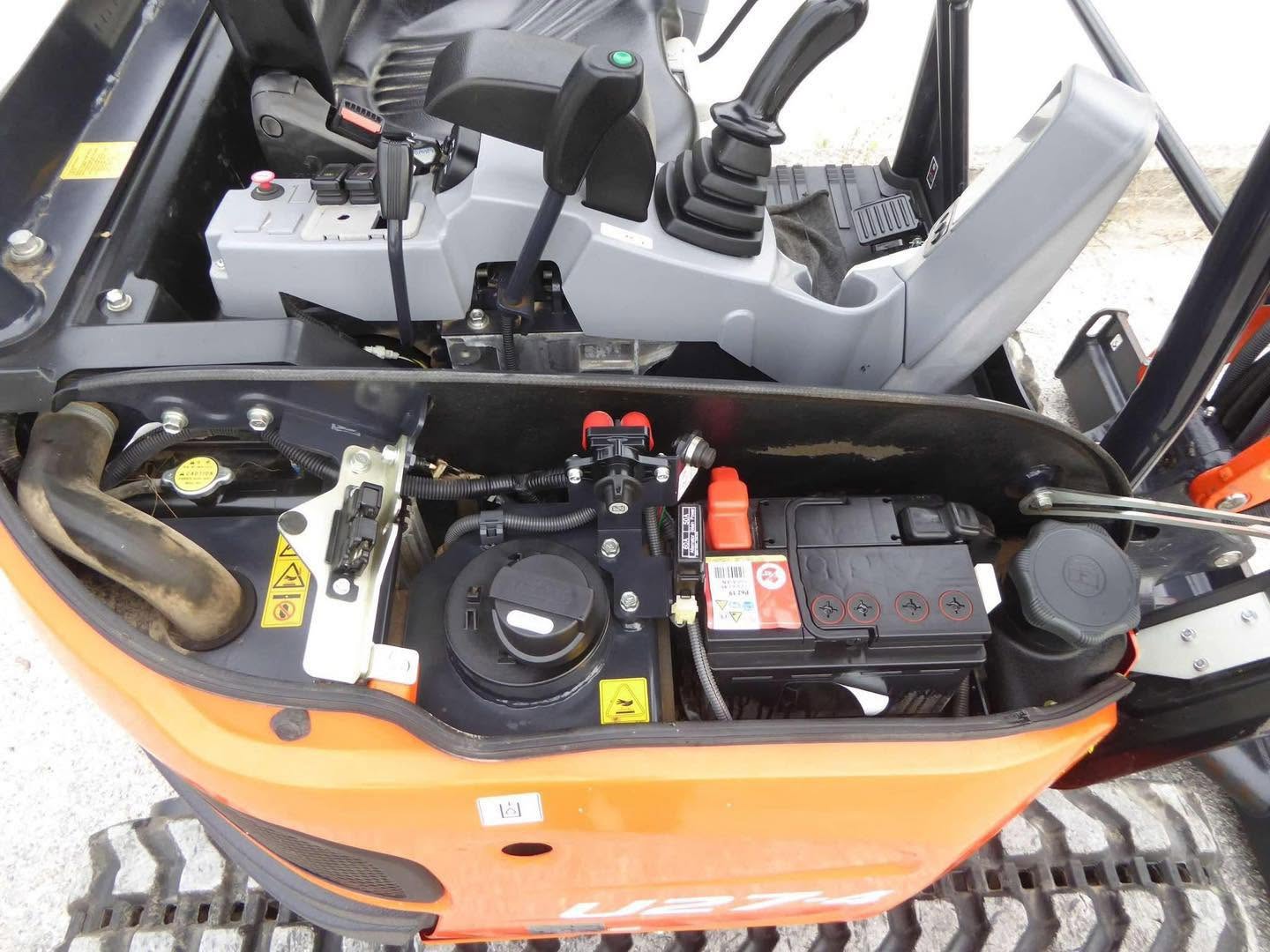 Mini pelle KUBOTA U27-4 - 2,7 Tonnes - 2016