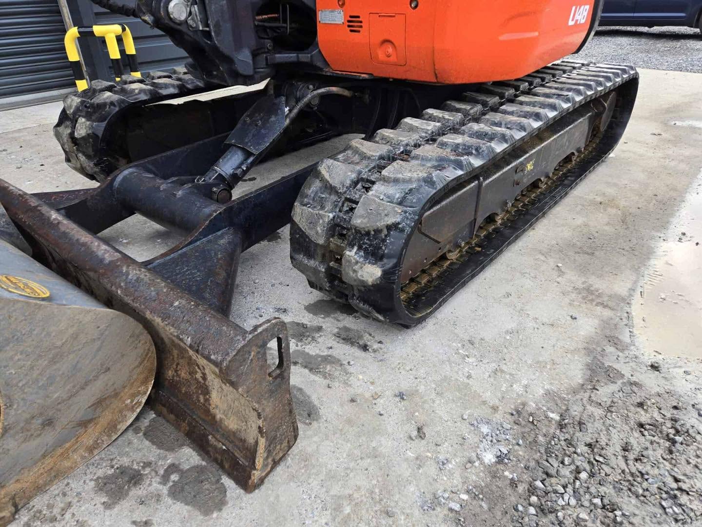 Pelle KUBOTA U48-4 - 5 Tonnes + Grappin Rotatif Intermercato - 2015