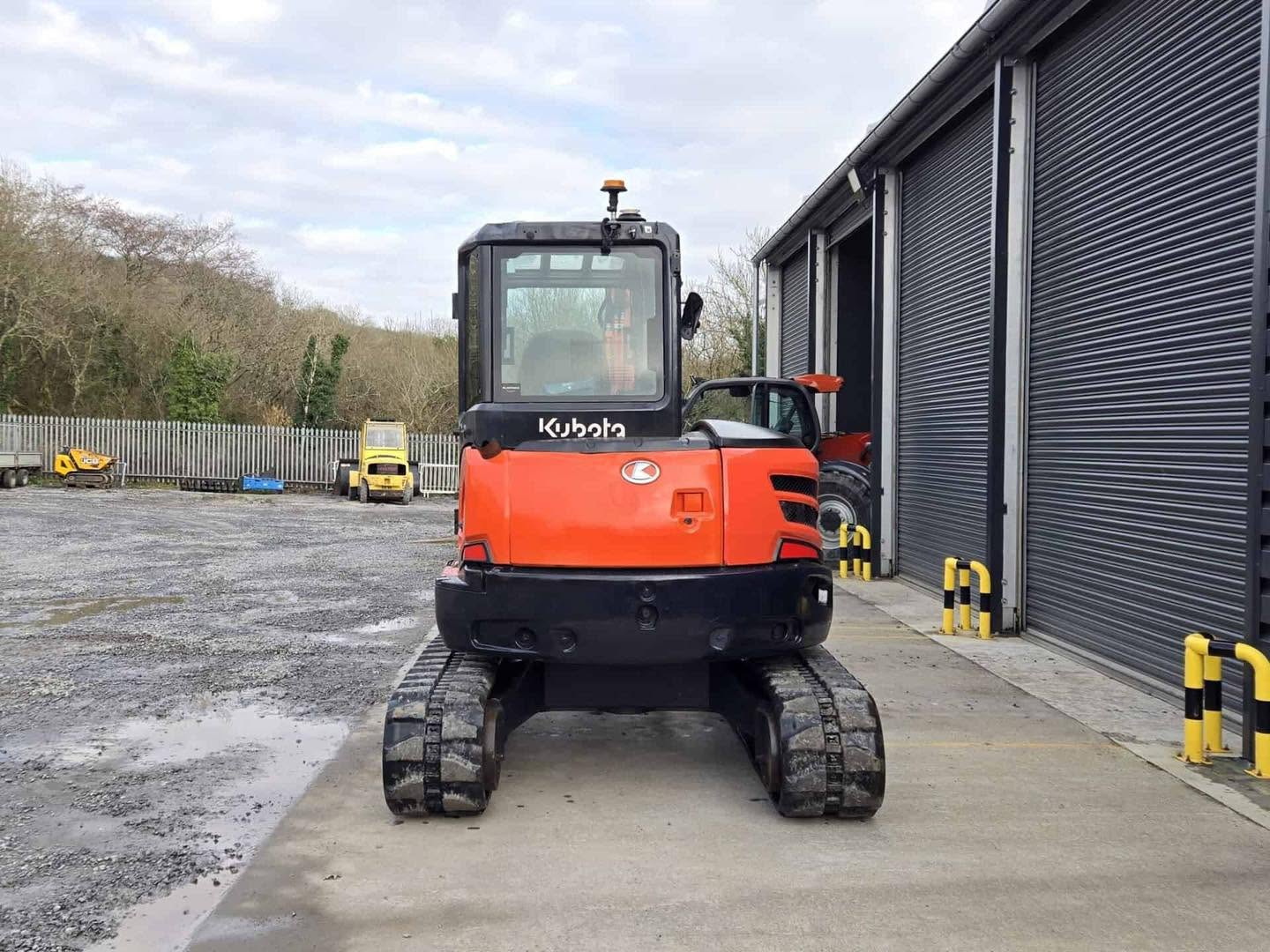 Pelle KUBOTA U48-4 - 5 Tonnes + Grappin Rotatif Intermercato - 2015