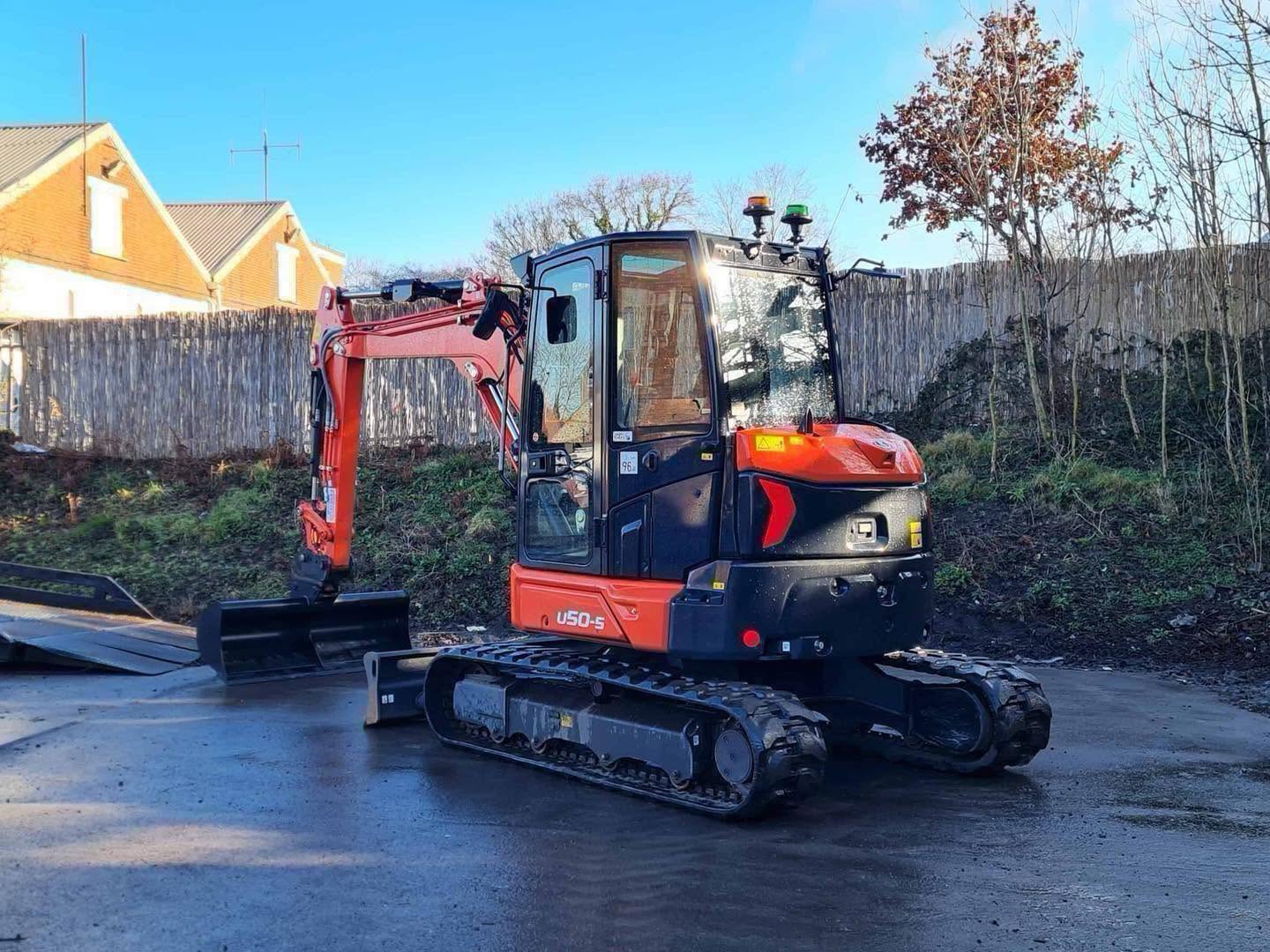 Pelle KUBOTA U50-5 - 5 Tonnes - 2022