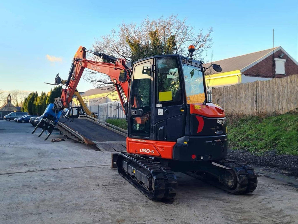 Pelle KUBOTA U50-5 - 5 Tonnes - 2021 + Grappin