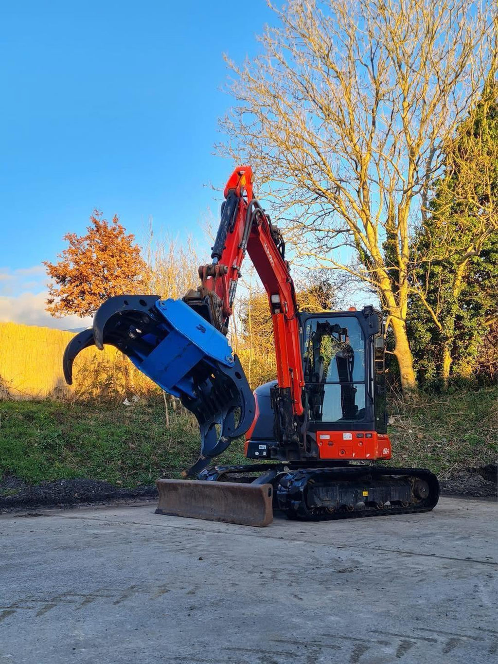 Pelle KUBOTA U50-5 - 5 Tonnes - 2021 + Grappin
