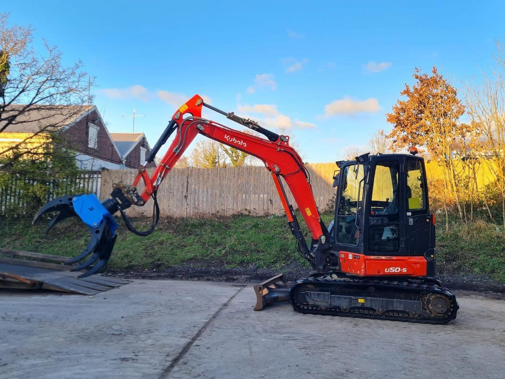 Pelle KUBOTA U50-5 - 5 Tonnes - 2021 + Grappin