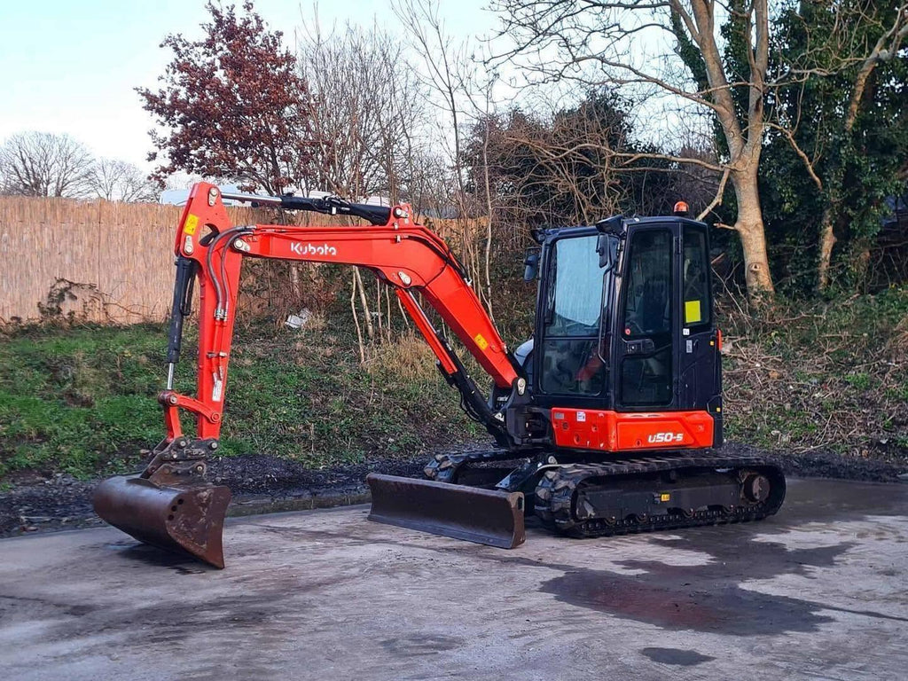 Pelle KUBOTA U50-5 - 5 Tonnes - 2021 + Grappin