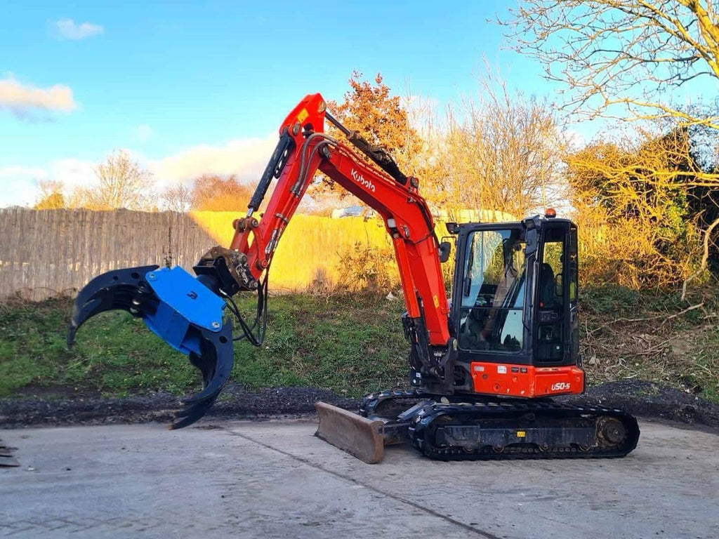 Pelle KUBOTA U50-5 - 5 Tonnes - 2021 + Grappin
