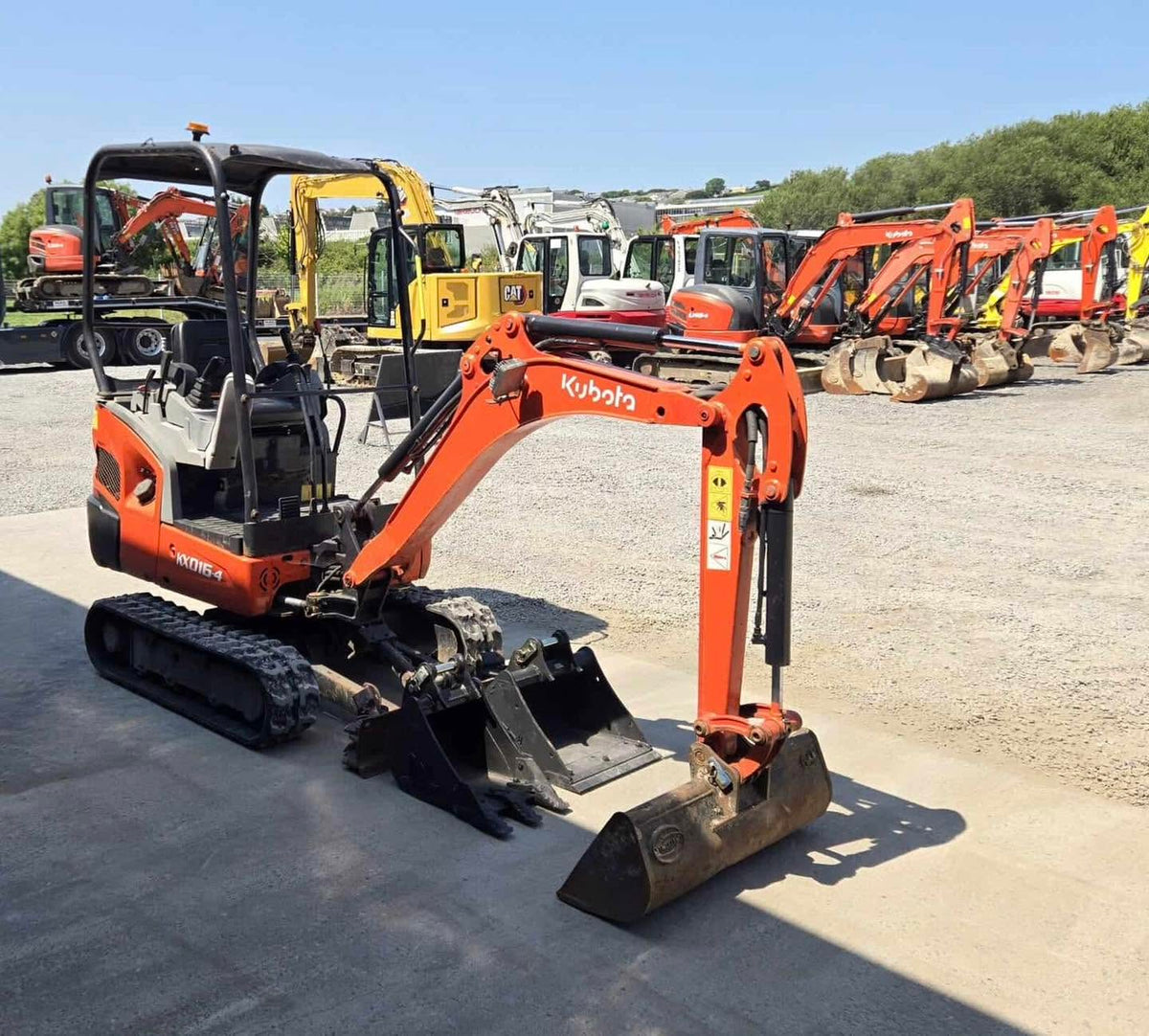 Mini pelle KUBOTA KX016 - 4 - 1,6  Tonne - 2017