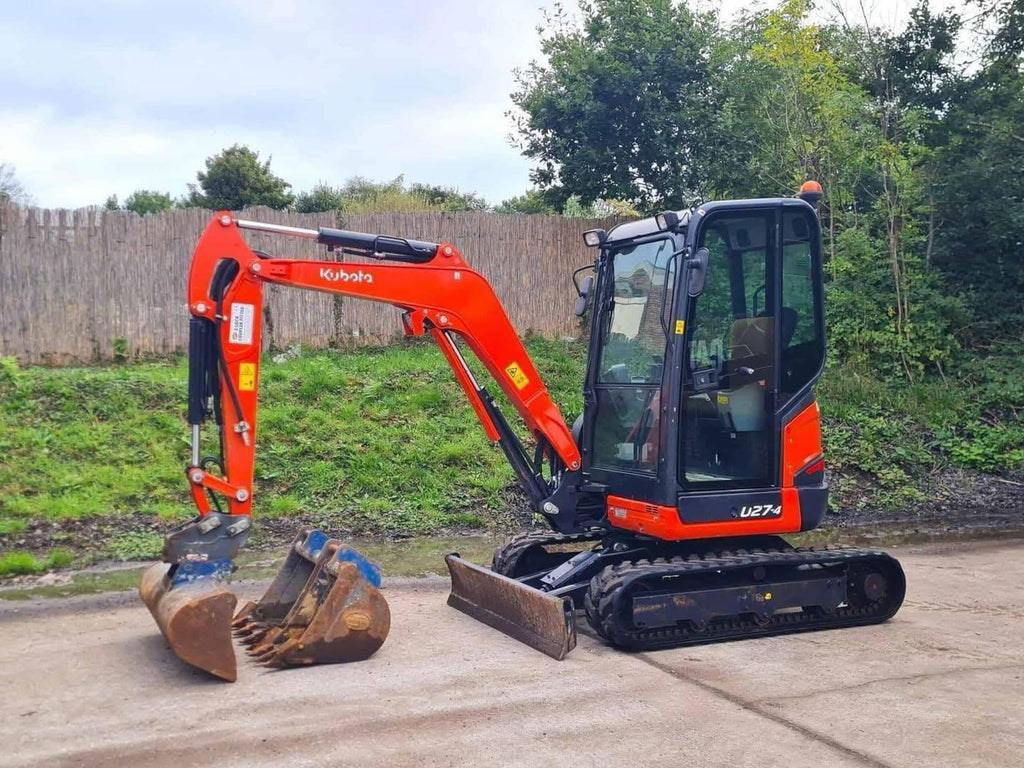 Mini pelle KUBOTA U27-4 - 2,7 Tonnes - 2022