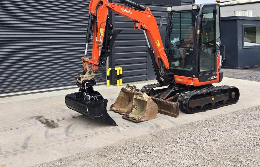 Mini pelle KUBOTA U27-4 - 2,7 Tonnes - 2019