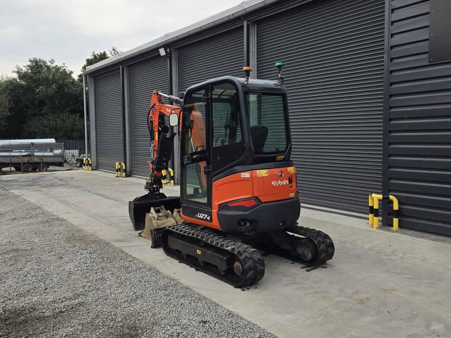 Mini pelle KUBOTA U27-4 - 2,7 Tonnes - 2019