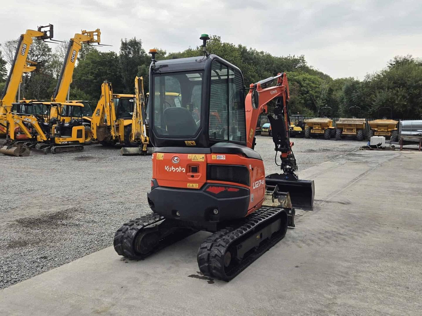 Mini pelle KUBOTA U27-4 - 2,7 Tonnes - 2019