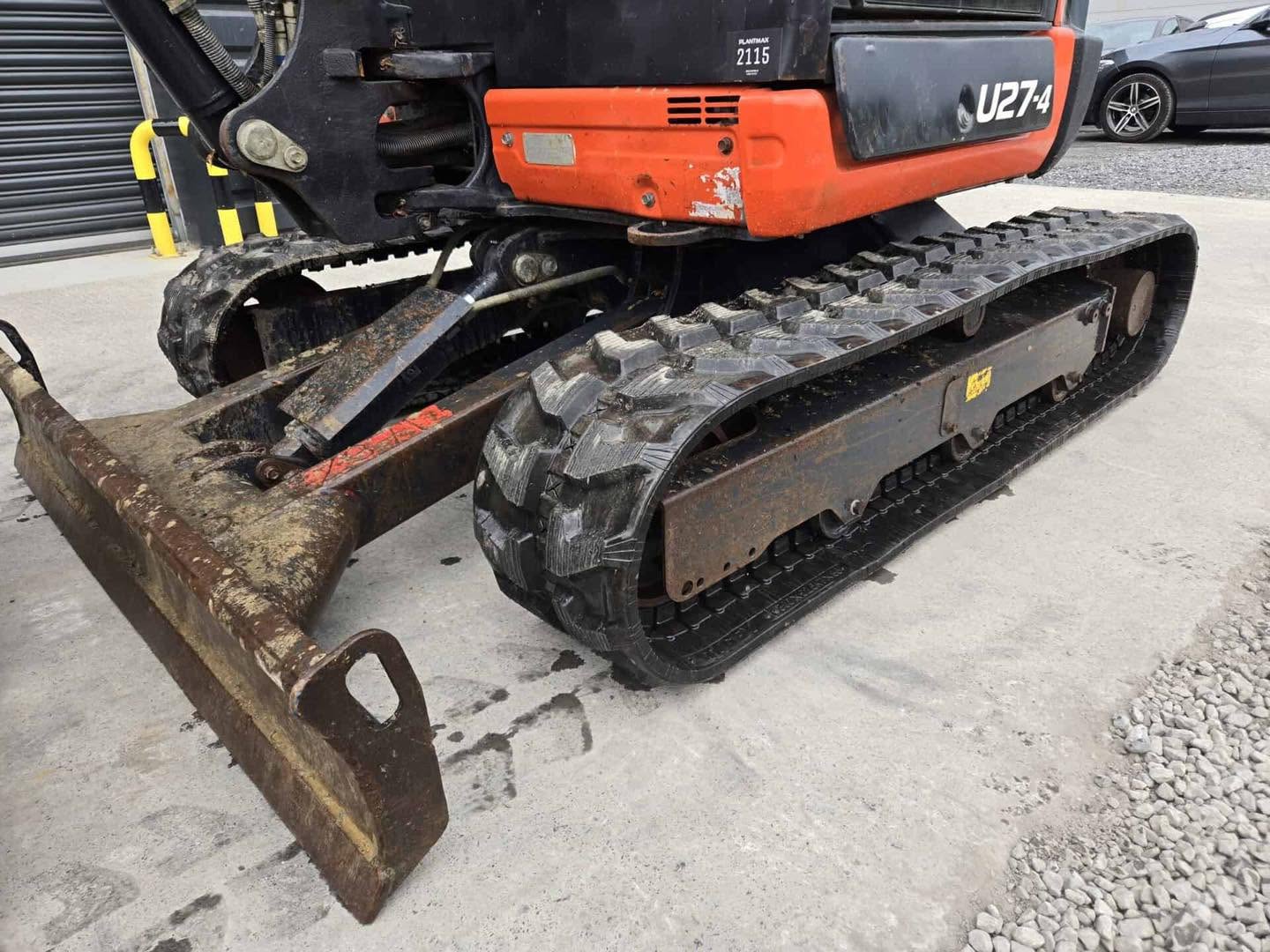 Mini pelle KUBOTA U27-4 - 2,7 Tonnes - 2019