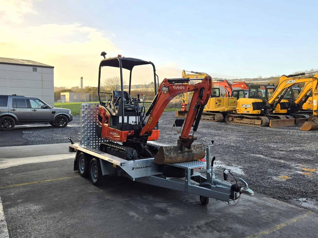 Mini pelle KUBOTA KX015-4 1,5 Tonne - 2019 + Remorque Temared neuve