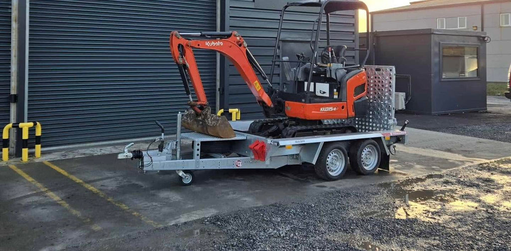 Mini pelle KUBOTA KX015-4 1,5 Tonne - 2019 + Remorque Temared neuve