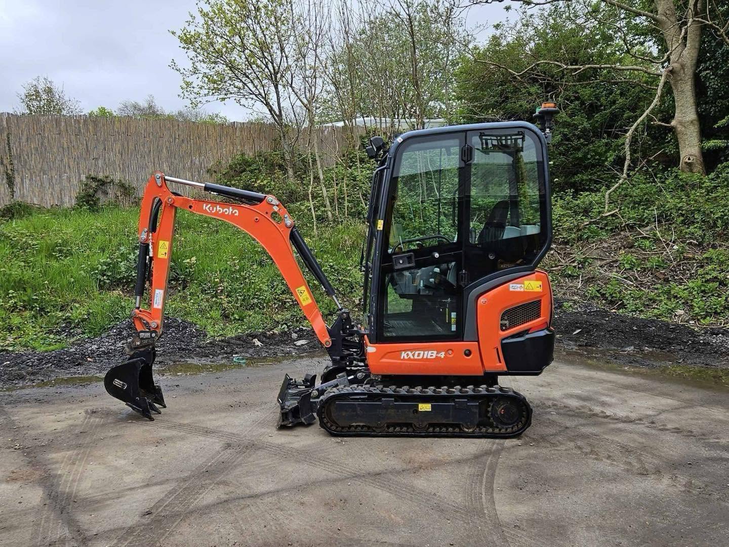 Mini pelle KUBOTA KX018-4 - 1,8 Tonne - 2021