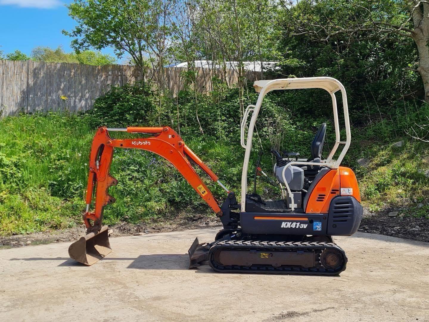 Mini pelle KUBOTA KX41-3V - 1,6 Tonne - 2006