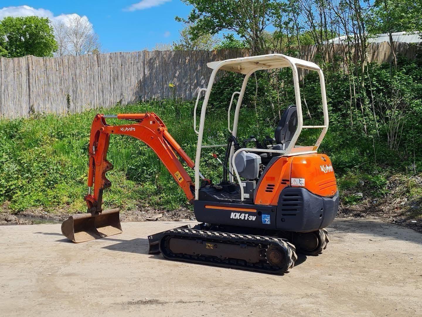Mini pelle KUBOTA KX41-3V - 1,6 Tonne - 2006